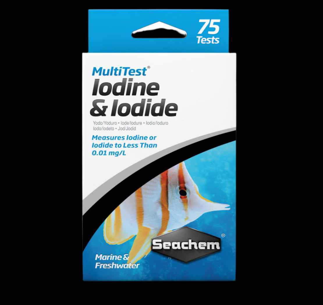 Seachem MultiTest Iodine & Iodide