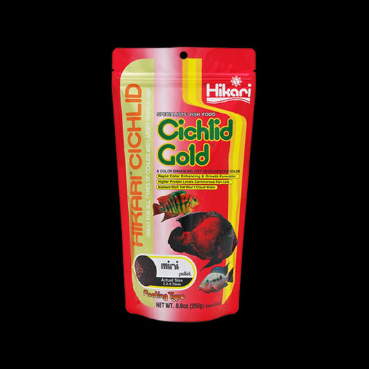 Hikari Cichlid Gold Medium Pellet 8.8oz
