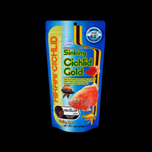 Hikari Cichlid Gold Medium Sinking Pellet 12oz