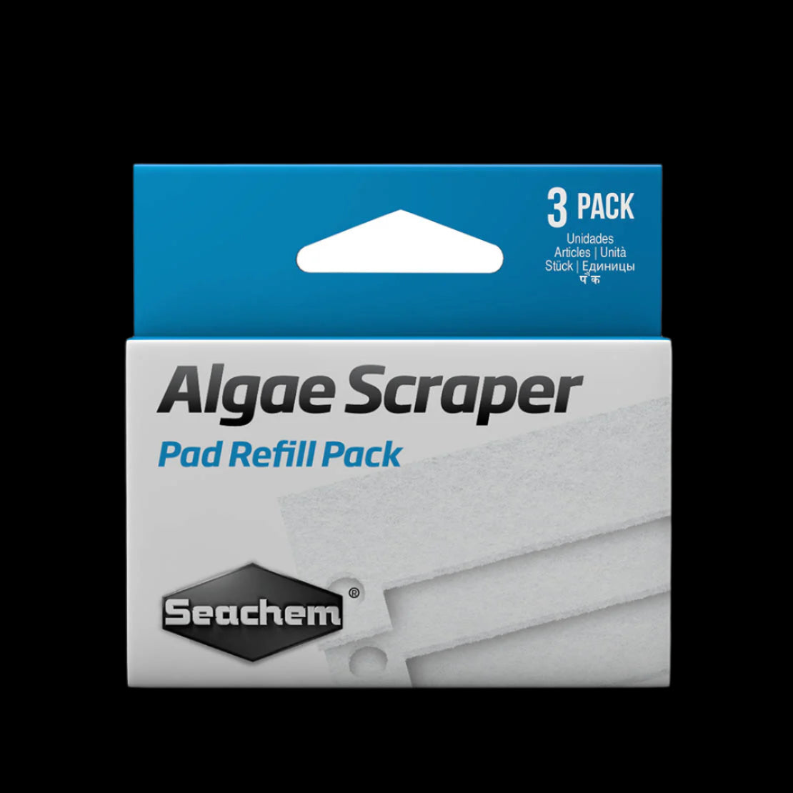 Seachem Algae Scraper Pad Refill 3 Pack