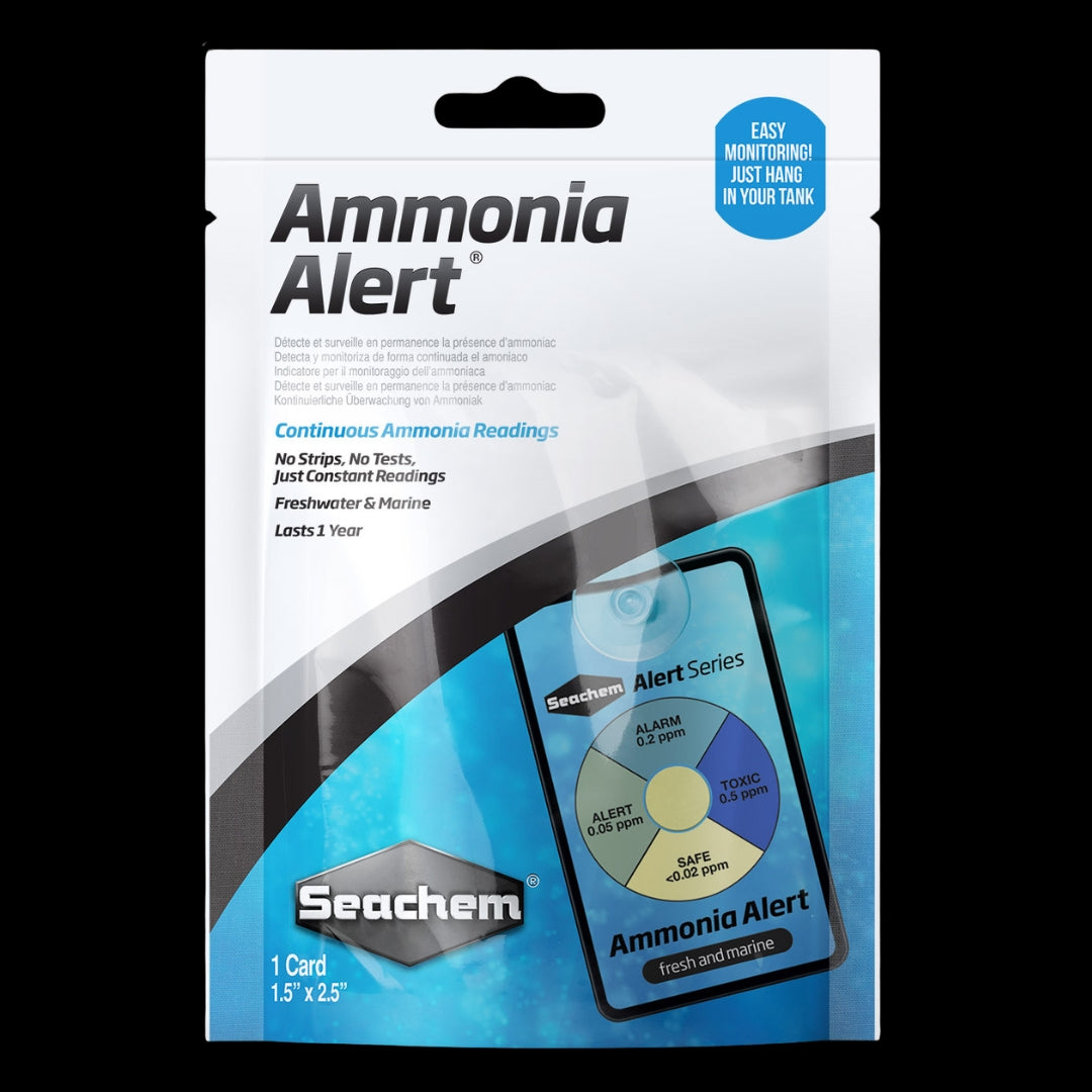 Seachem Ammonia Alert Card